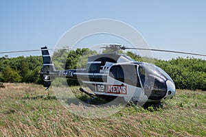 News helicopter