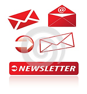 Newsletter icons