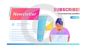 Newsletter subcription for the latest news and offers