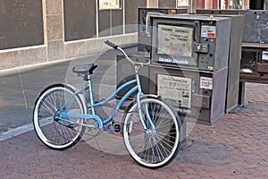 Newspaper & Bike