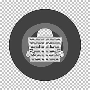 Newspaper Hole Icon