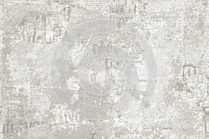 Newspaper paper grunge vintage old aged texture background