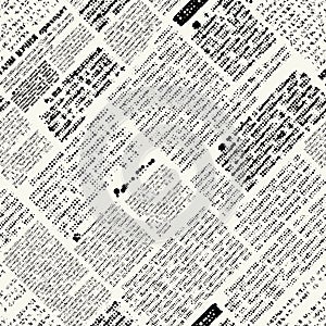 Newspaper pattern