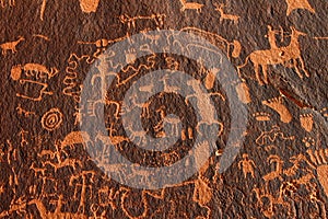 Newspaper Rock Petroglyphs