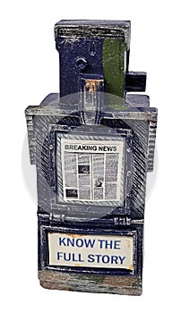 Newspaper Stand Front