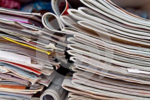 Newspapers and magazines