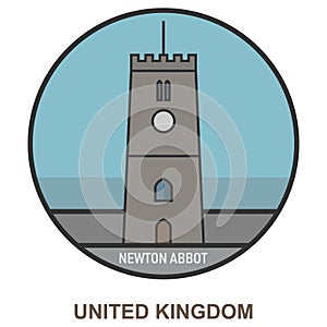 Newton Abbot. Cities and towns in United Kingdom photo