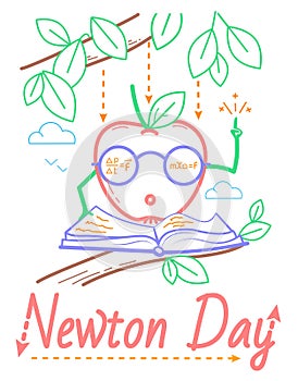 Newton Day educational banner