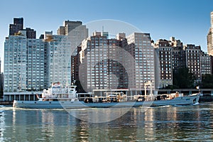 The Newtown Creek coastal tanker NYC