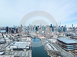 Newtown Creek - NYC Skyline