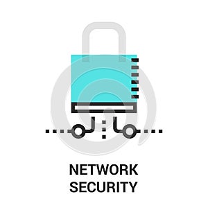 Newtwork security icon