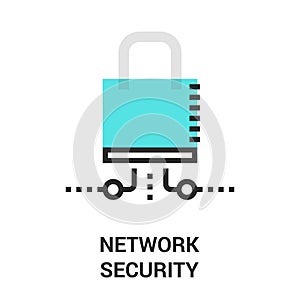 Newtwork security icon