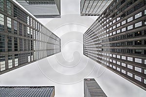 Newyork Skyscapers - from a differrent perspective photo