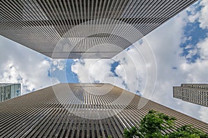 NewYork Skyscrapers - A differrenr perspective photo