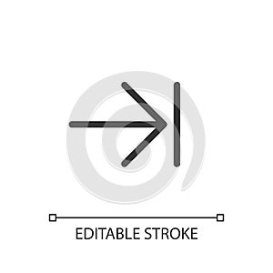 Next step pixel perfect linear ui icon