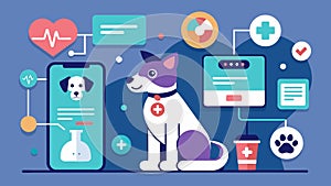 A nextlevel pet care platform that utilizes AI technology to compile and analyze health records providing personalized photo
