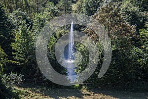 Neye dam in the Bergisches Land