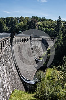 Neye dam in the Bergisches Land