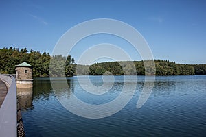 Neye dam in the Bergisches Land
