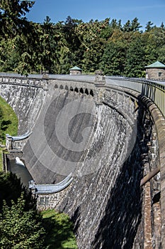 Neye dam in the Bergisches Land