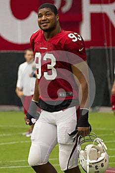 NFL Arizona Cardinals football team training camp