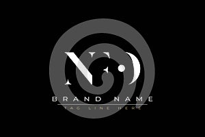 NFO abstract letter logo design