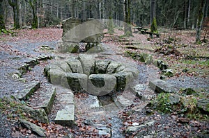 Sprinkling the Source of the OhÃâ¢e River in the Smrcina Reservation