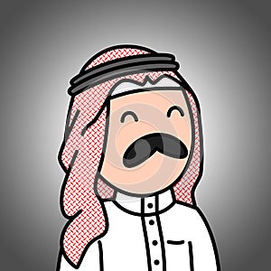 NFT Arab Family Doodles Art