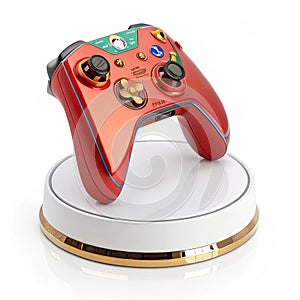 NFT gaming 3D illustration photo