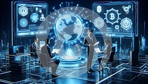 NFT identity verification, AI generated image