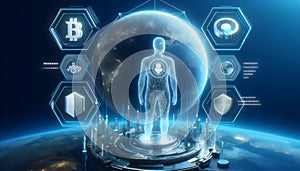 NFT identity verification, AI generated image