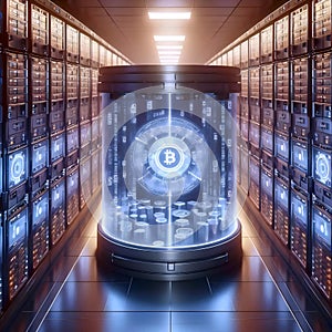 NFT time capsule, AI generated image