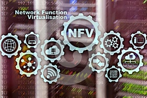 NFV Network Function Virtualization. Architecture Technologies Virtual Machines Concept