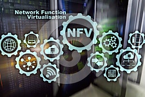 NFV Network Function Virtualization. Architecture Technologies Virtual Machines Concept