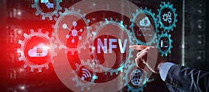 NFV Network Function Virtualization. Architecture Technologies Virtual Machines Concept