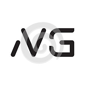 ng initial letter vector logo icon