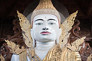 Nga Htat Gyi Buddha image in Nga Htat Gyi Pagoda of Yangon township of Myanmar.