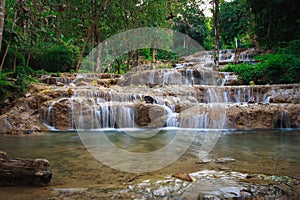 Ngao waterfall, lampang, thailand.