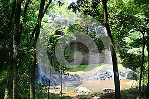 Ngardmau Waterfall, Palau`s tallest falls