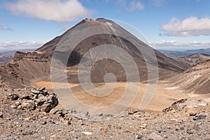 Ngauruhoe volcano in Tongariro National Park