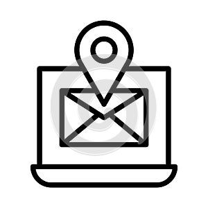 Geolocation seo Isolated Vector icon which can easily modify or edit