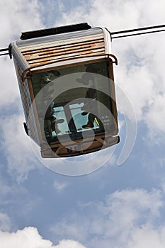 Ngong Ping cable car - crystal cabin