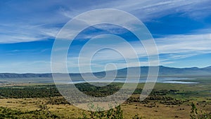 Ngorongoro crater national park viewpoint panorama Africa Tanzania 2022