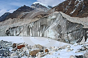 Ngozumba Glacier, Nepal, Himalayas photo