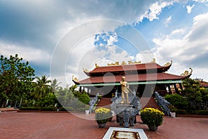 Nguyen Trung Truc temple Phu Quoc