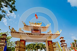 Nguyen Trung Truc temple Phu Quoc