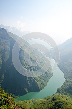 Nho Que River in Ha Giang - Vietnam photo