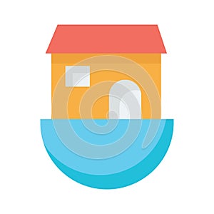 Home insurance Isolated Vector icon which can easily modify or edit photo