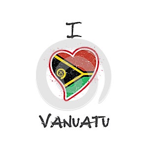 Ni-Vanuatu flag patriotic t-shirt design.