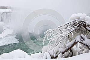 Niagara Falls, Canada in winter